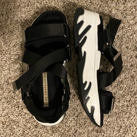 Zara platform sandal